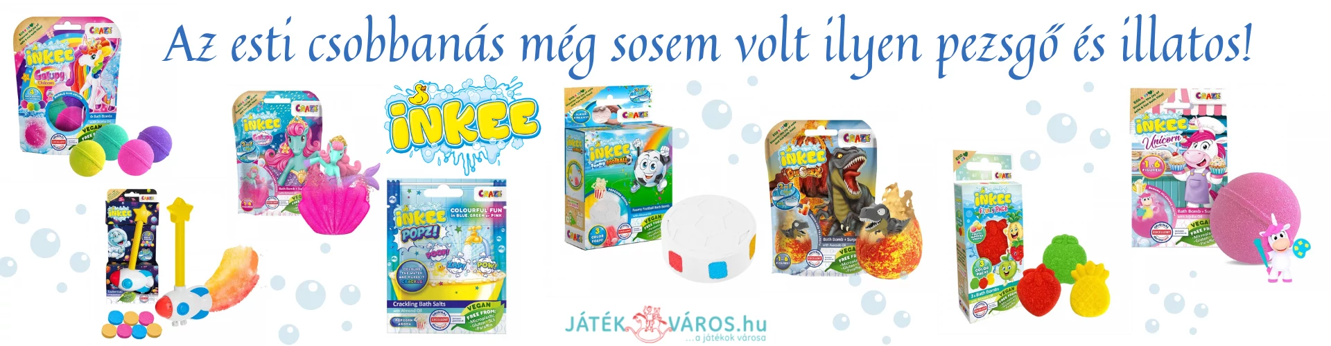 Inkee fürdösó Banner